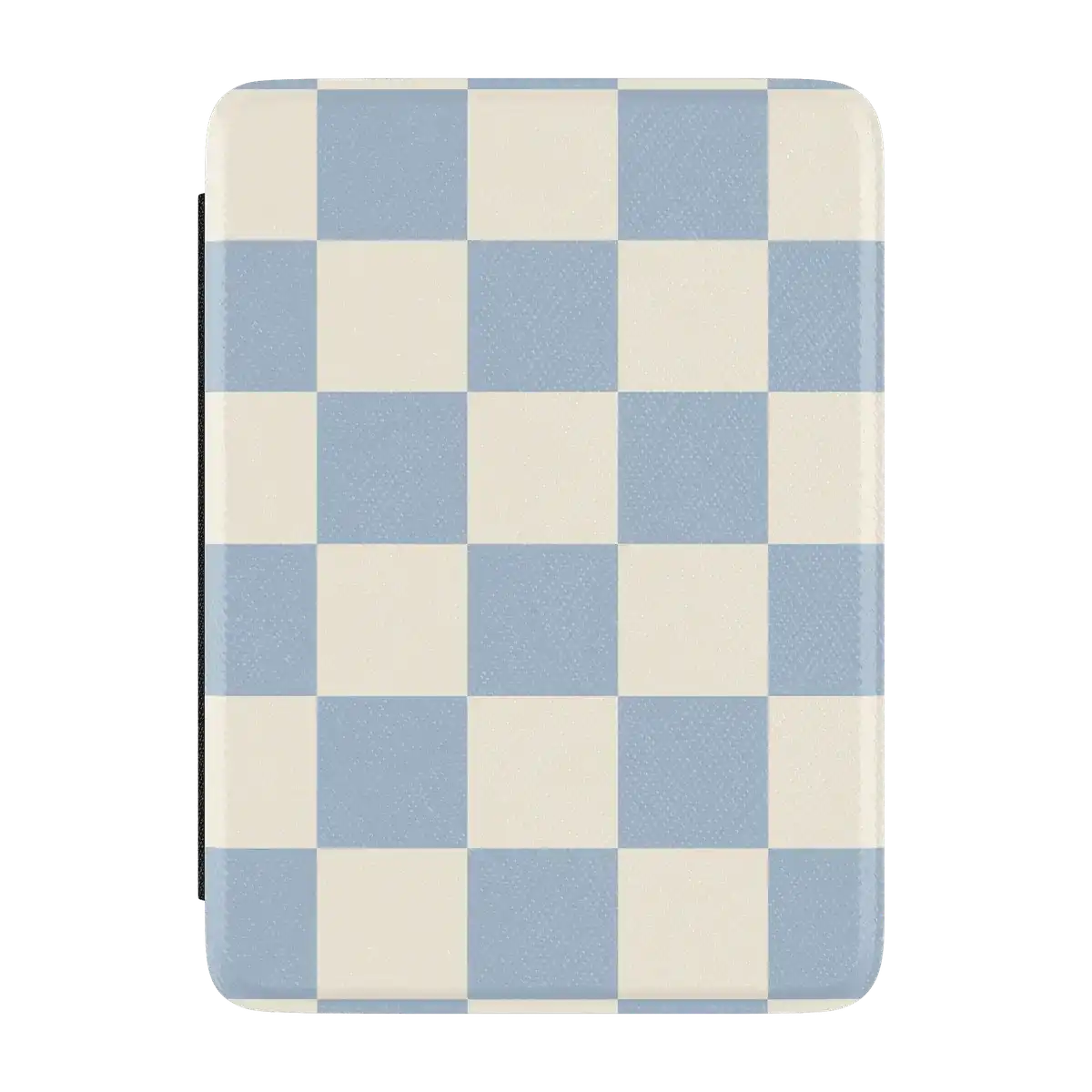 Fit Check | Light Blue Checkerboard Kindle Case