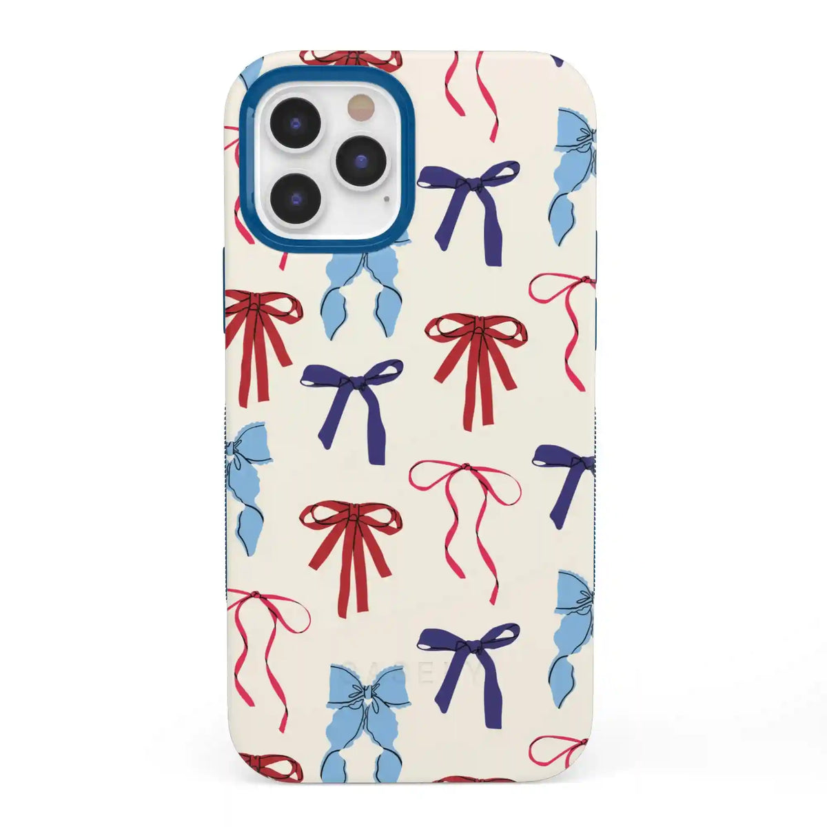 American Girlie | Red White & Blue Bows Case