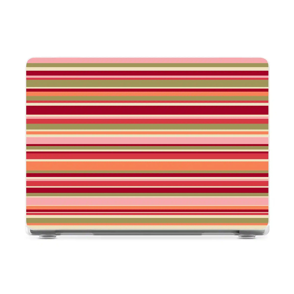 Citrus Stripes | Poolside Print Laptop Shell