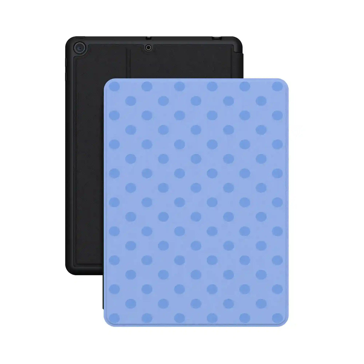 Spotted in SoHo | Periwinkle Polka Dot iPad Case