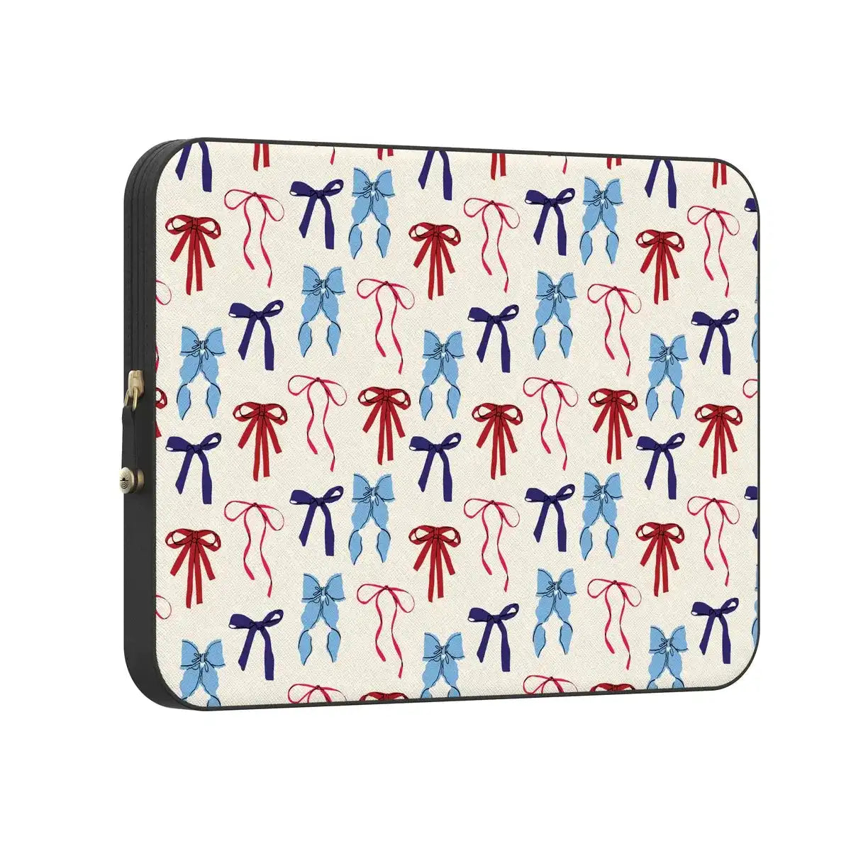 American Girlie | Red White & Blue Bows Laptop Case