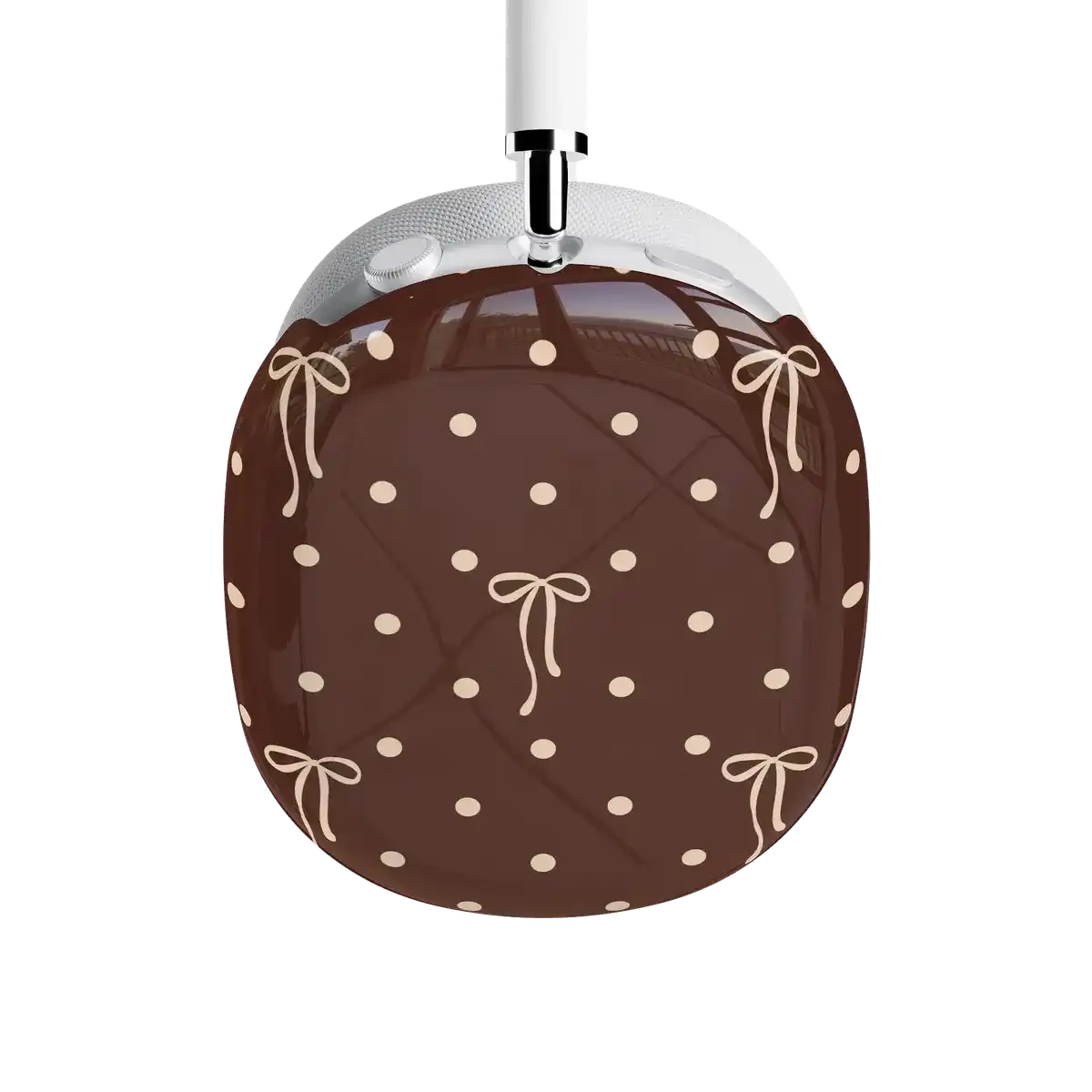 Teddy Bows | Brown Polka Dot AirPods Max Case
