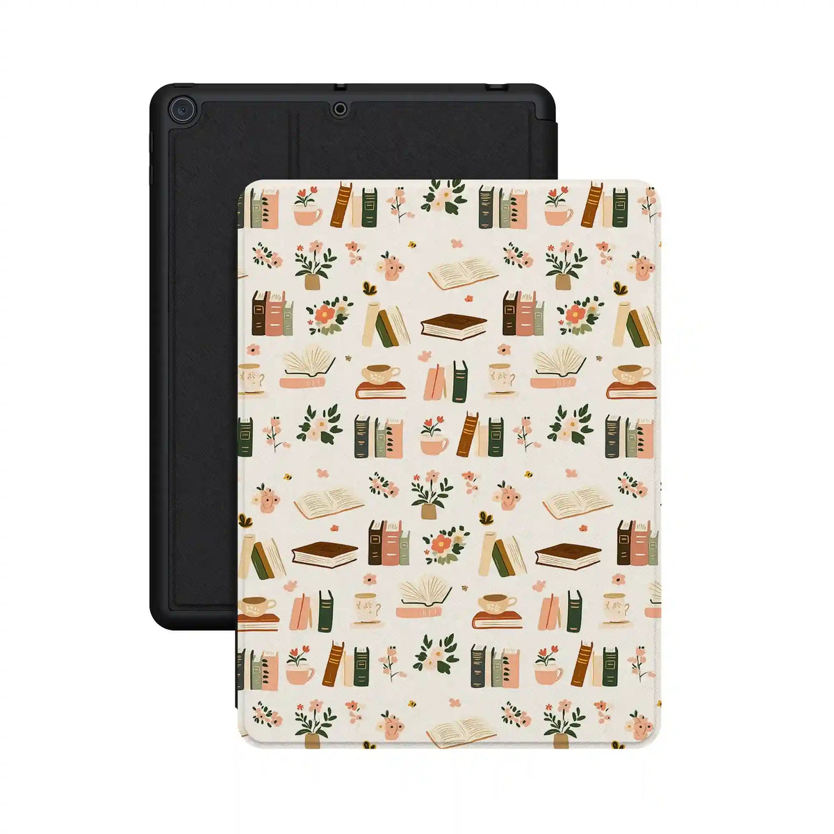 Cozy Fiction | Books & Blooms iPad Case