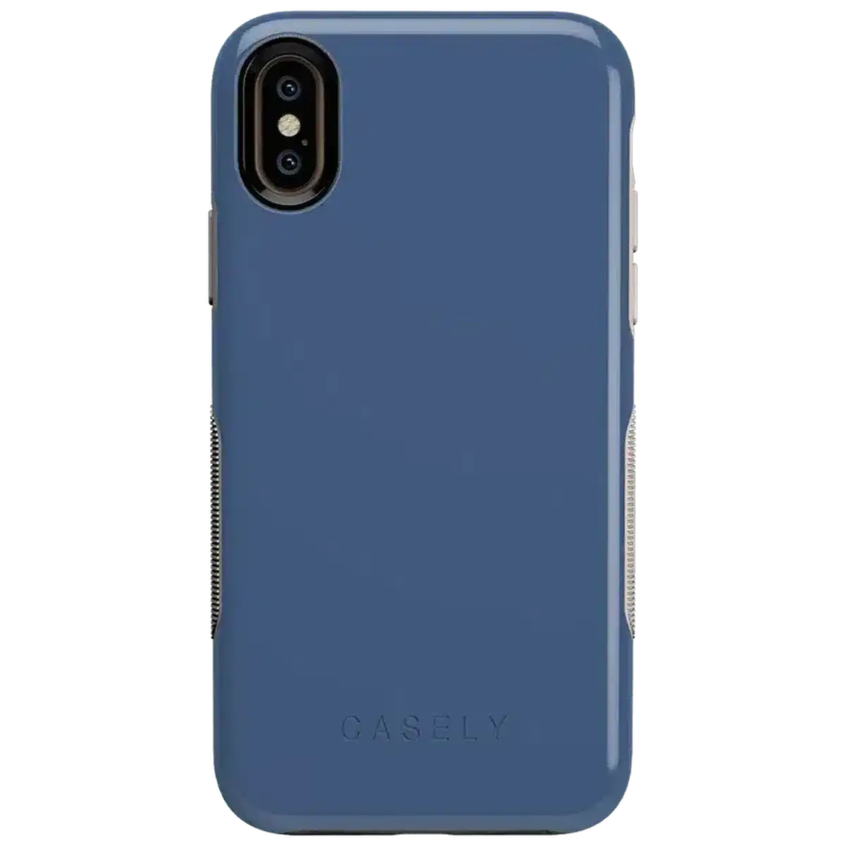 Steel Blue on Nude | Ultra-Protective Bold Case
