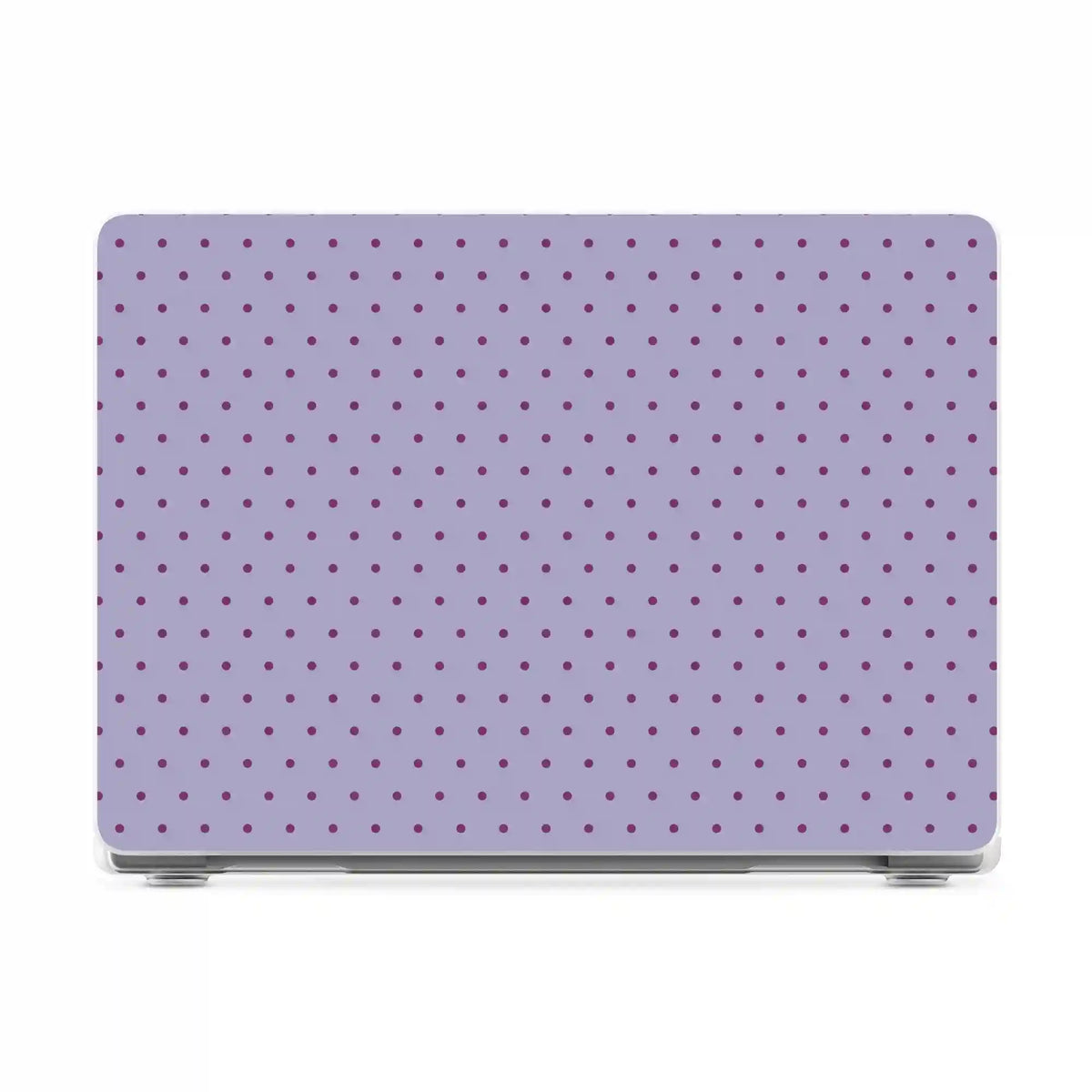On the Dot | Purple & Plum Polka Dot Laptop Shell