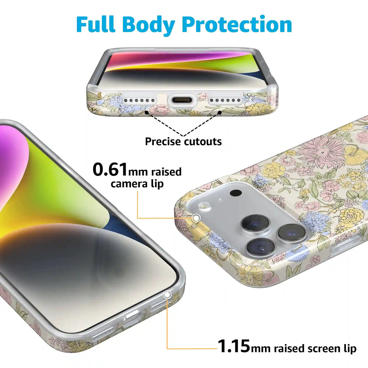 Prairie Blooms | Pastel Floral Case