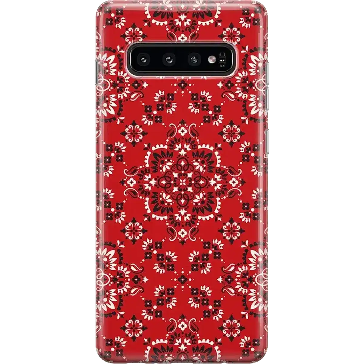 I'm with the Band | Red Bandana Print Samsung Case