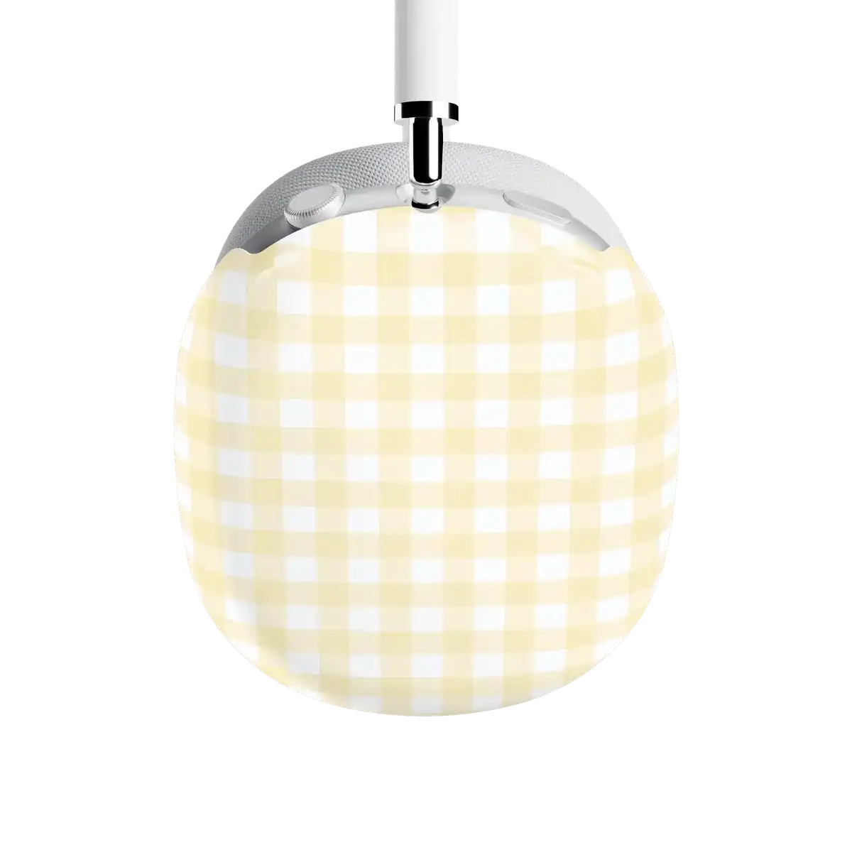 Pastel Picnic | Yellow Gingham AirPods Max Case