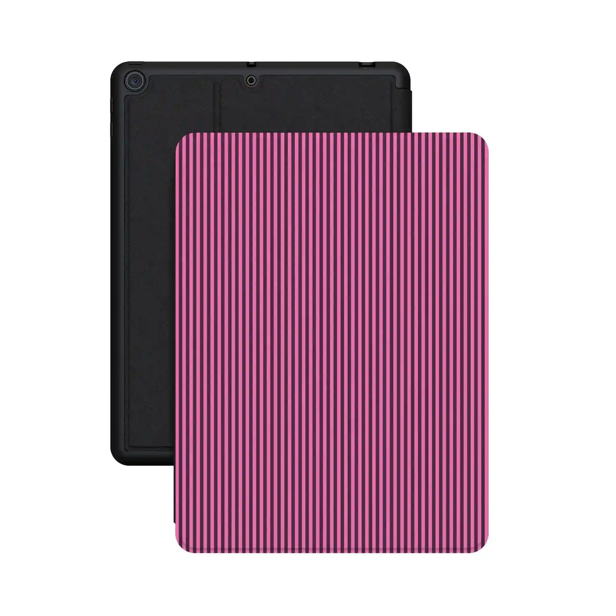 Stripes and the City | Pink & Purple Pinstripe iPad Case