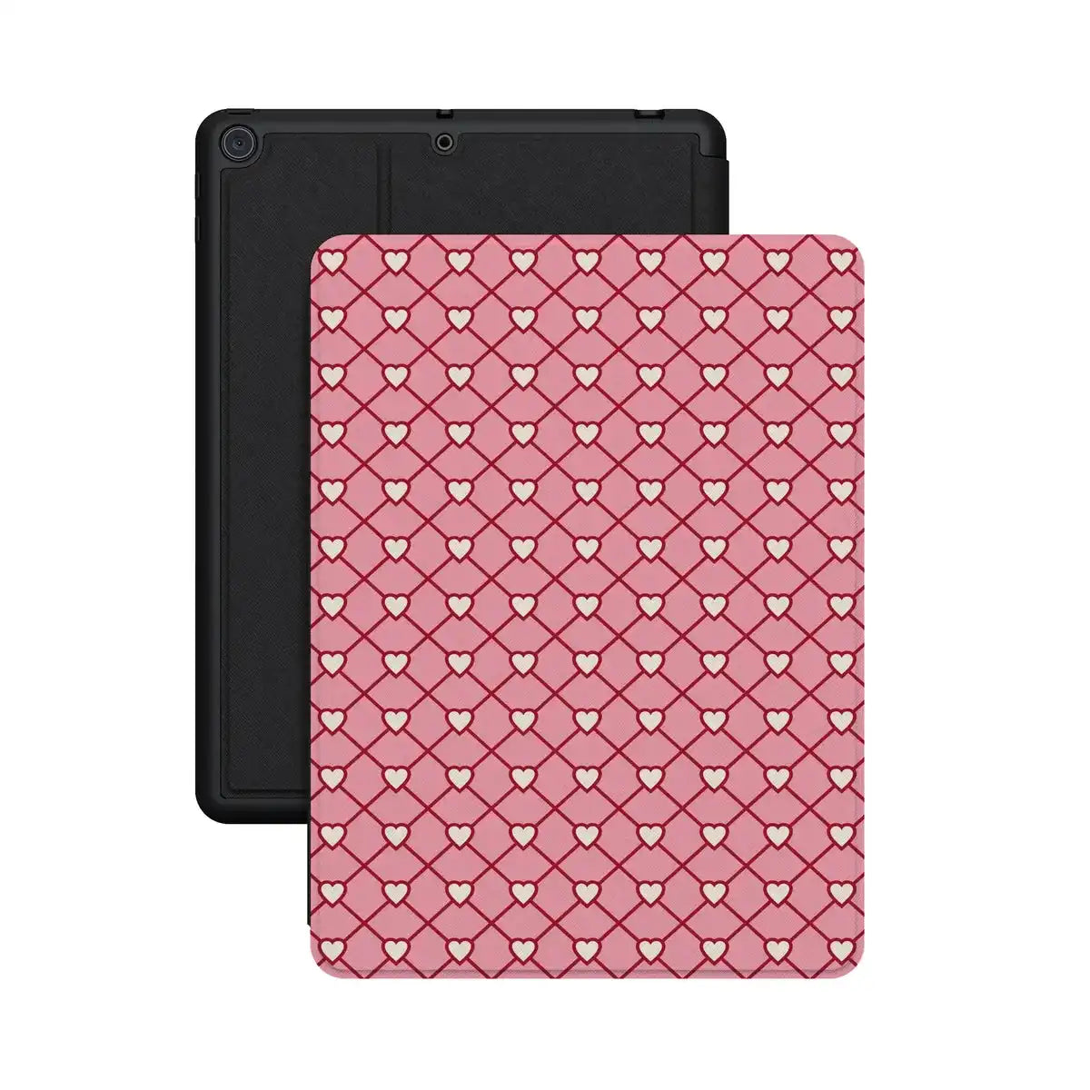 Love Locks | Pink Hearts iPad Case