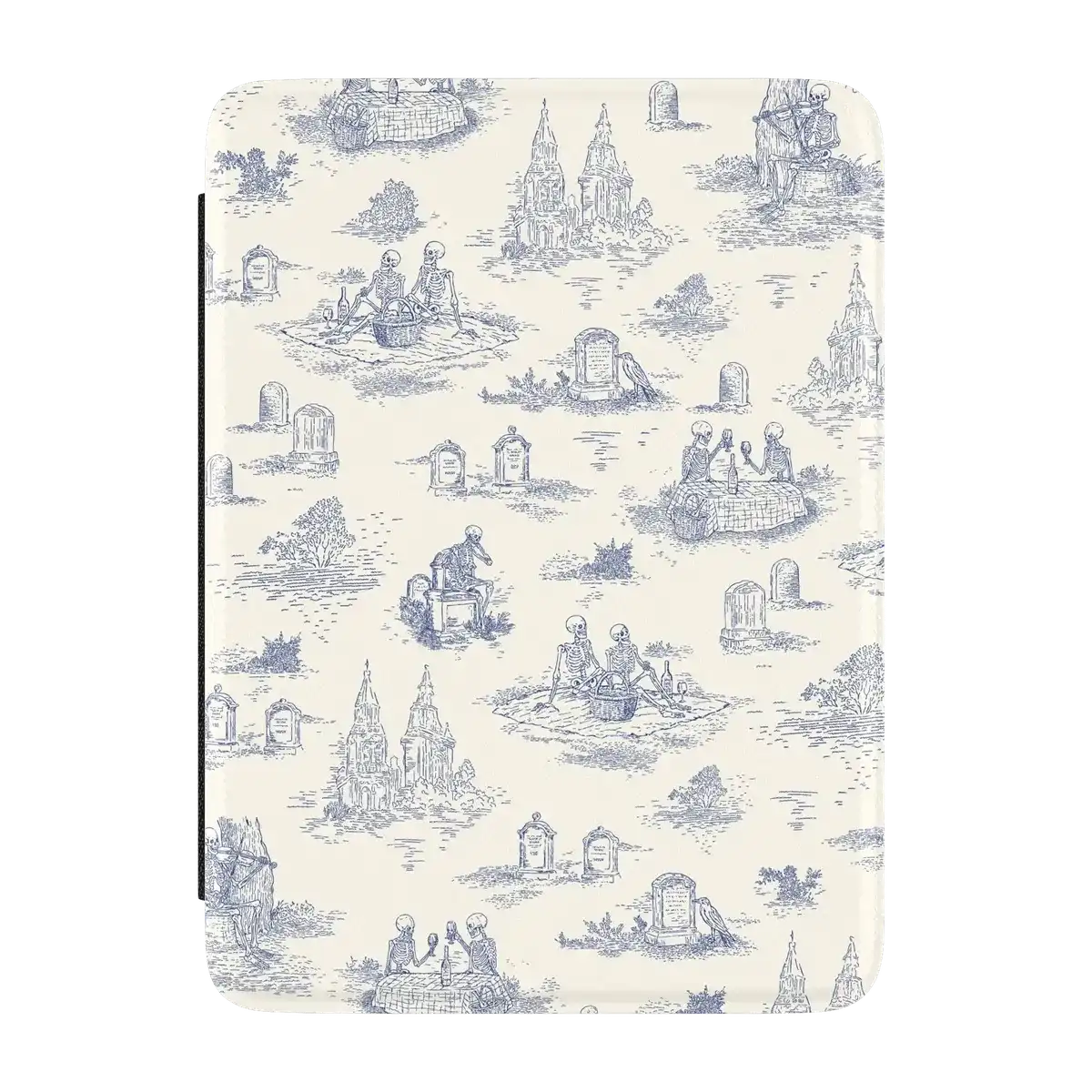Graveyard Gathering | Skeleton Picnic Kindle Case