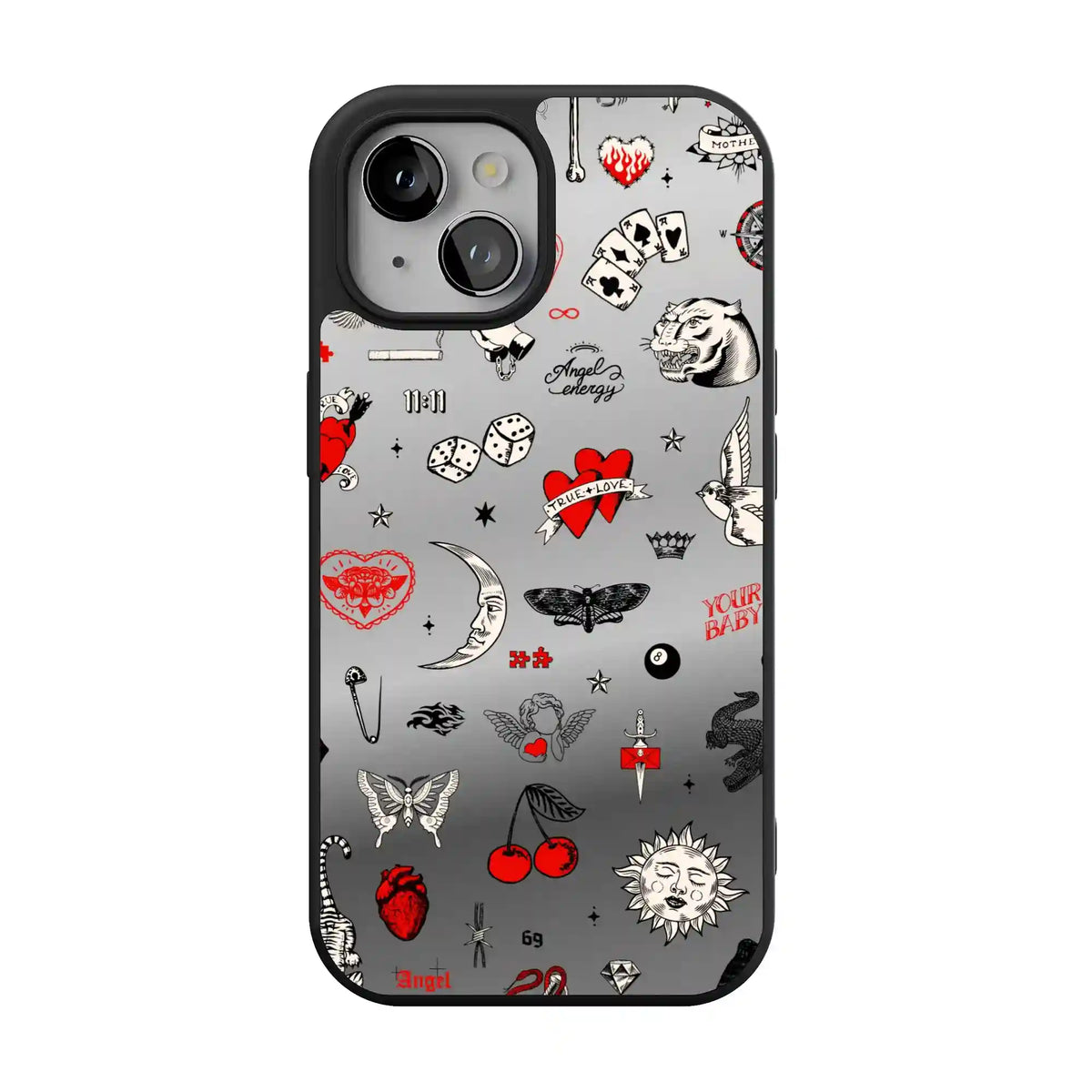 Not a Phase | Clear Flash Tattoo Case