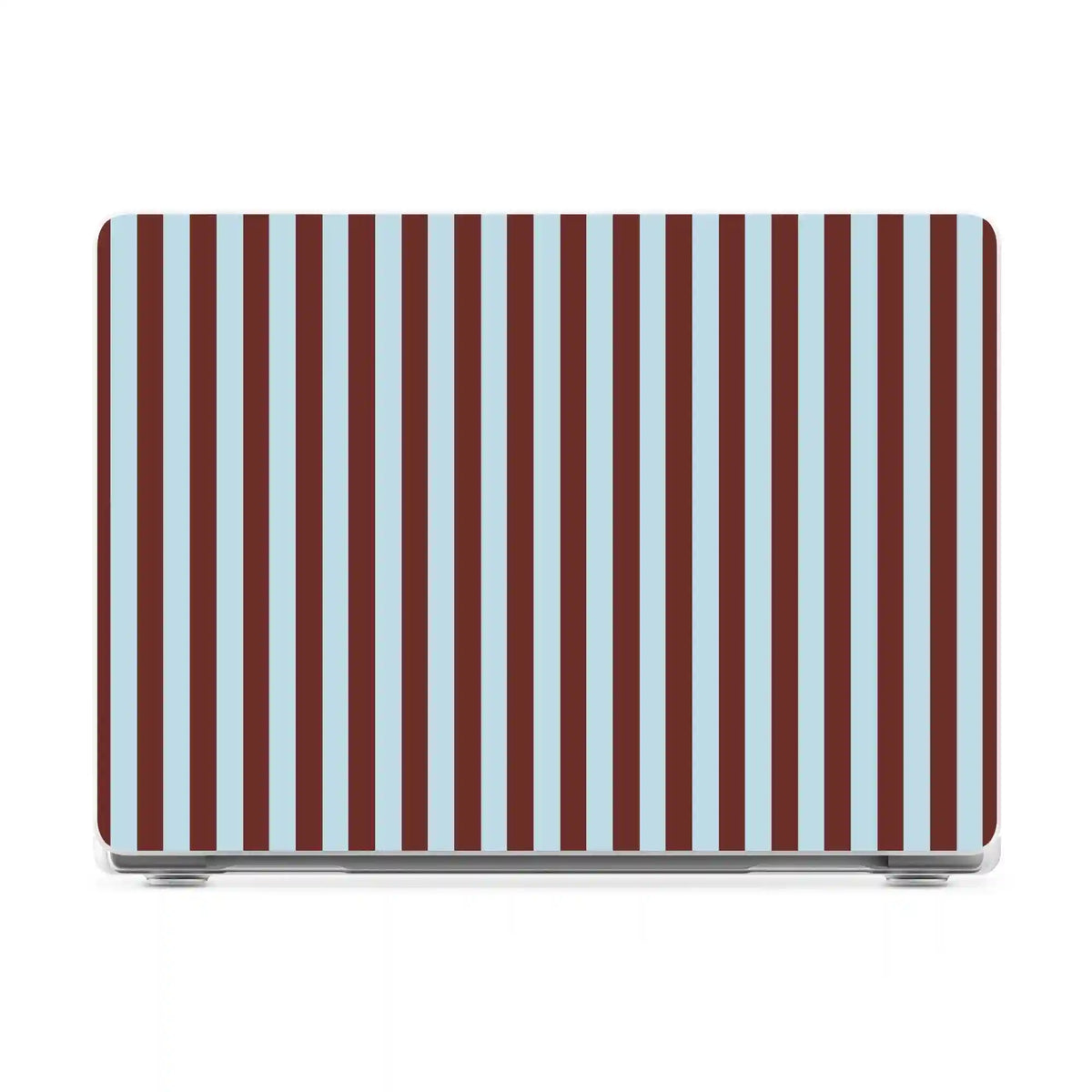 Sunday in Brooklyn | Blue Stripes Laptop Shell