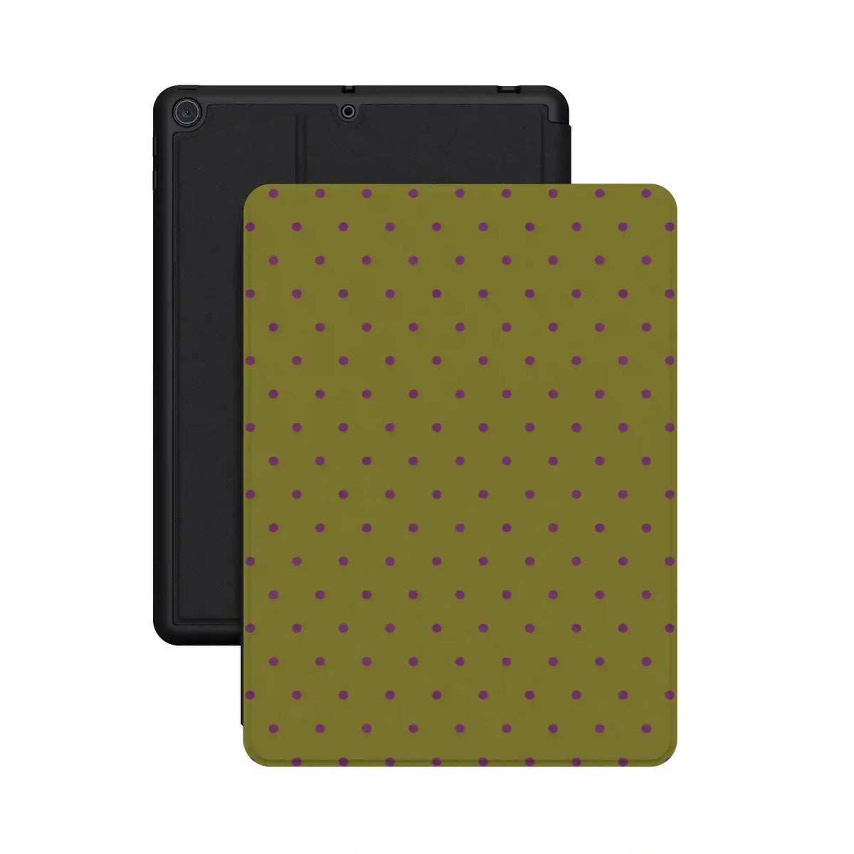 On the Dot | Moss & Plum Dots iPad Case