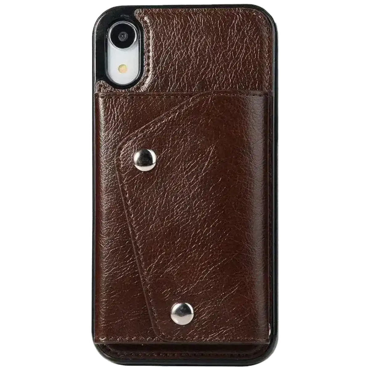 Brown Vegan Leather | Wallet Case