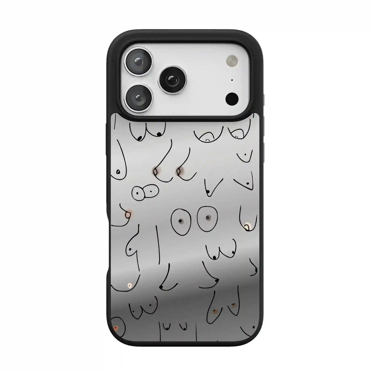 I'm With Her | Black & White Boobs Case