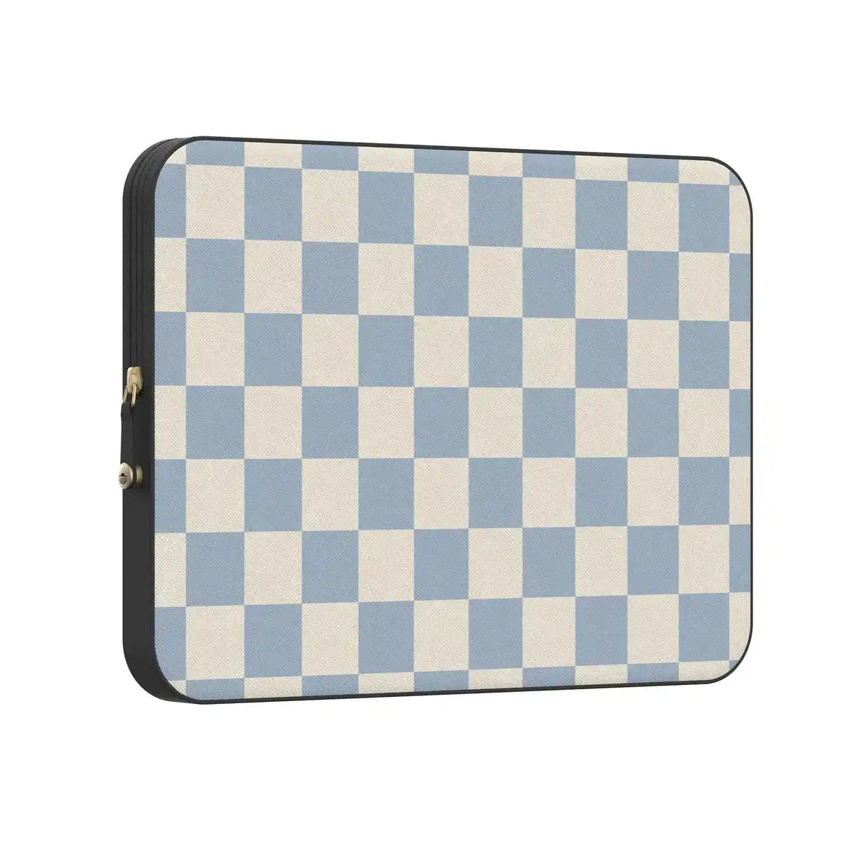 Fit Check | Light Blue Checkerboard Laptop Case