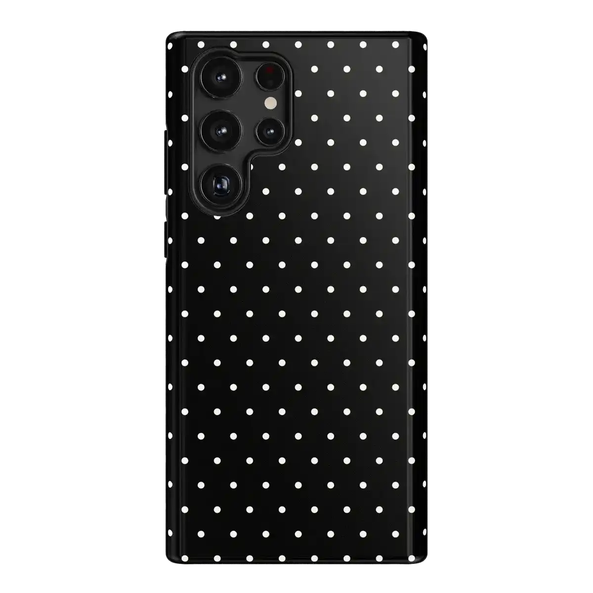 On the Dot | White Polka Dot Case