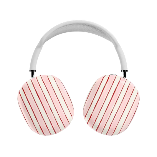 Pretty in Pastel | Blush Stripes AirPods Max Case