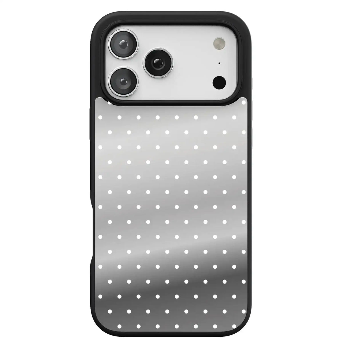 On the Dot | White Polka Dot Case