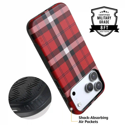 As if! | Red Plaid Case