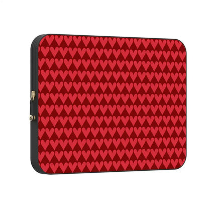 Crazy in Love | Red Hearts Laptop Case
