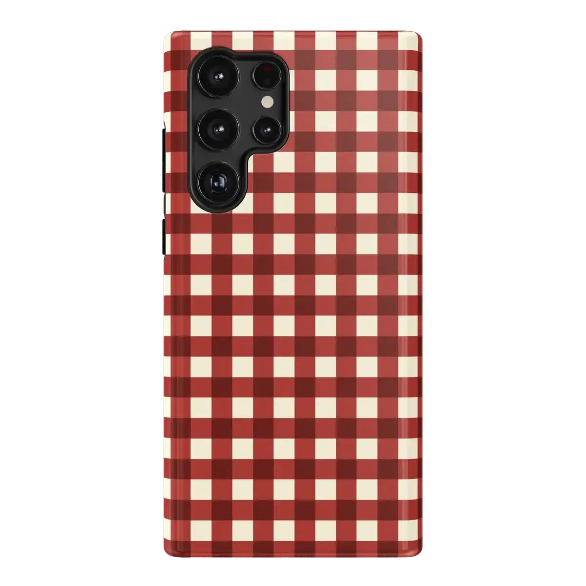 Checked Twice | Red Plaid Case