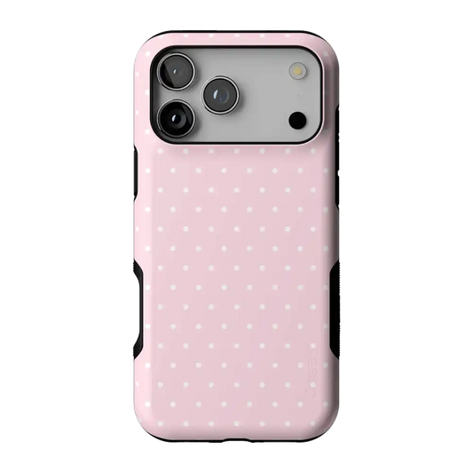 On the Dot | Pink & White Polka Dot Case