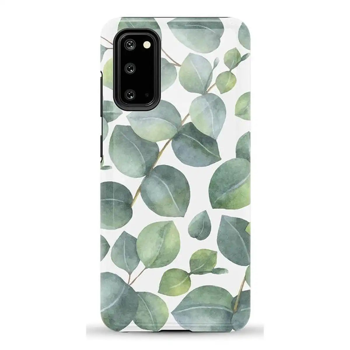 Leaf Me Alone | Green Floral Print Samsung Case