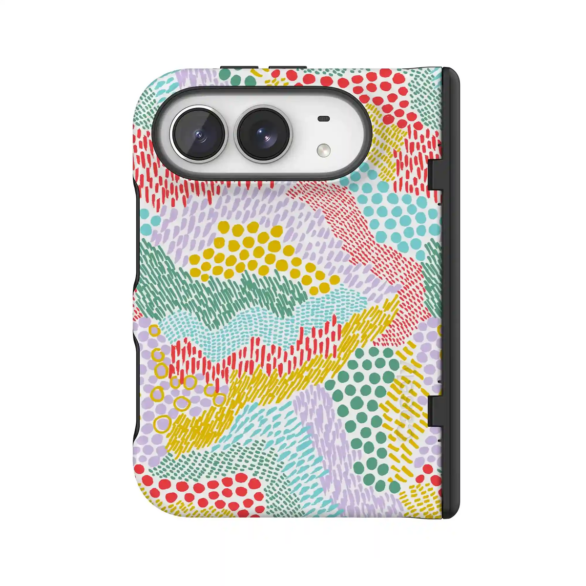 Color Me Happy | Pattern Colorblock Case