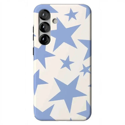 Stars Align | Blue & White Stars Samsung Case