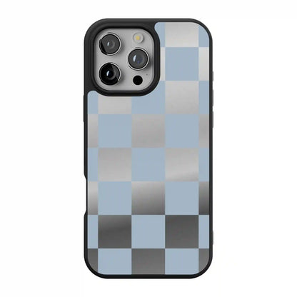 Fit Check | Light Blue Checkerboard Case