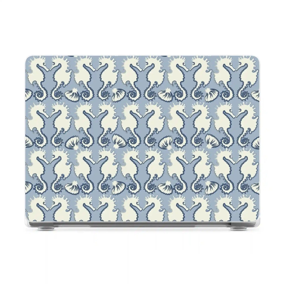 Seahorse Drift | Coastal Blues Laptop Shell