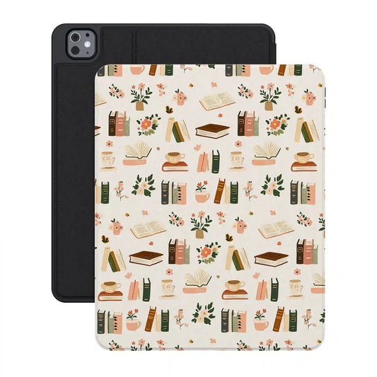 Cozy Fiction | Books & Blooms iPad Case