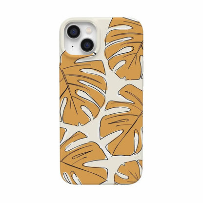 Island Time | Tropical Leaves Floral Case