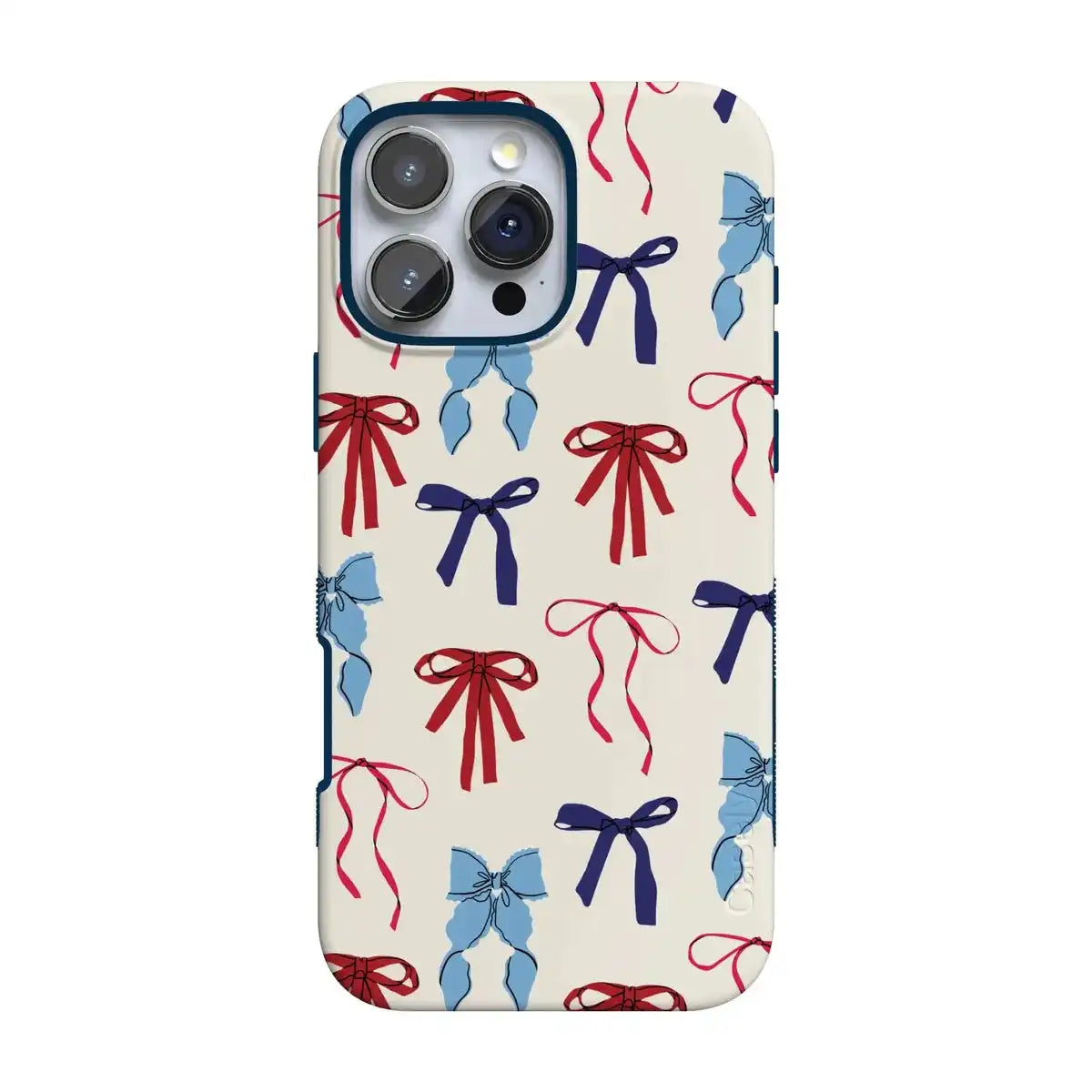 American Girlie | Red White & Blue Bows Case