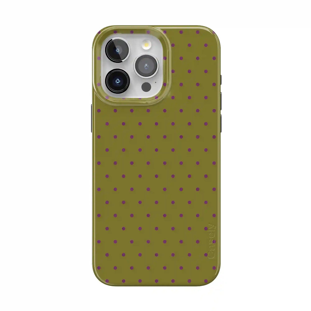 On the Dot | Moss & Plum Dots Case