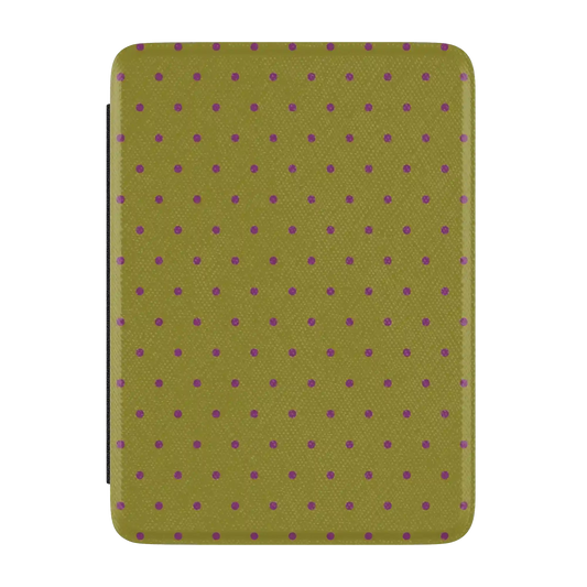 On the Dot | Moss & Plum Dots Kindle Case