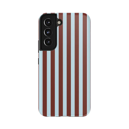 Sunday in Brooklyn | Blue Stripes Case