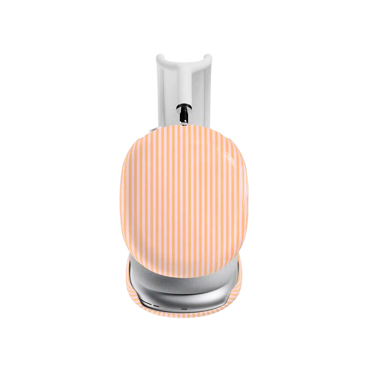 Stripes and the City | Orange & Pink Pinstripe AirPods Max Case