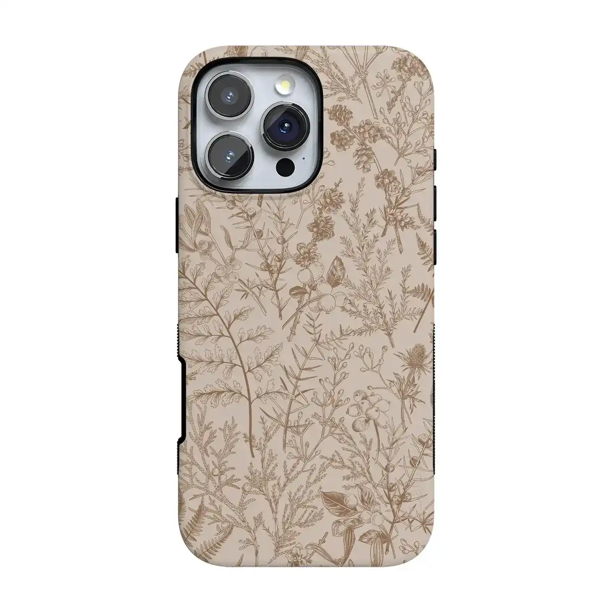 Beige Garden | Neutral Floral Case