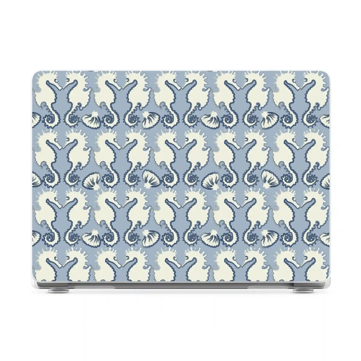 Seahorse Drift | Coastal Blues Laptop Shell