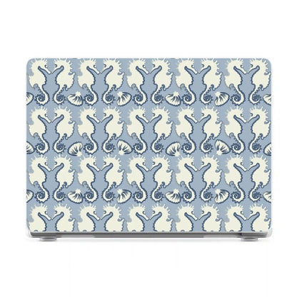 Seahorse Drift | Coastal Blues Laptop Shell