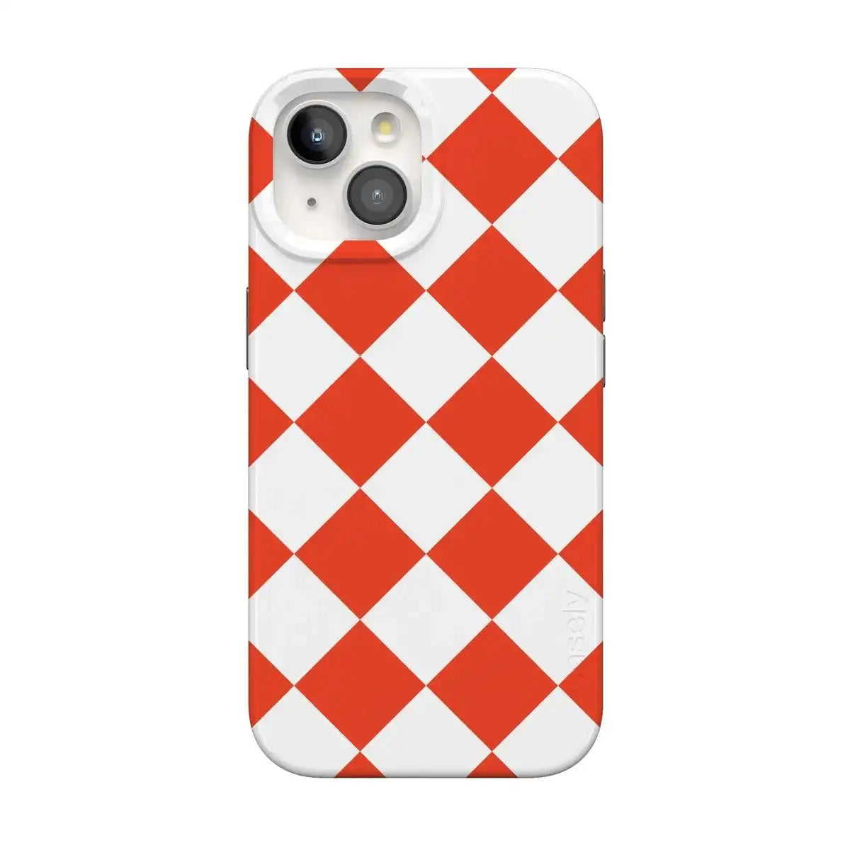 Red Checkerboard | High Contrast Design Case