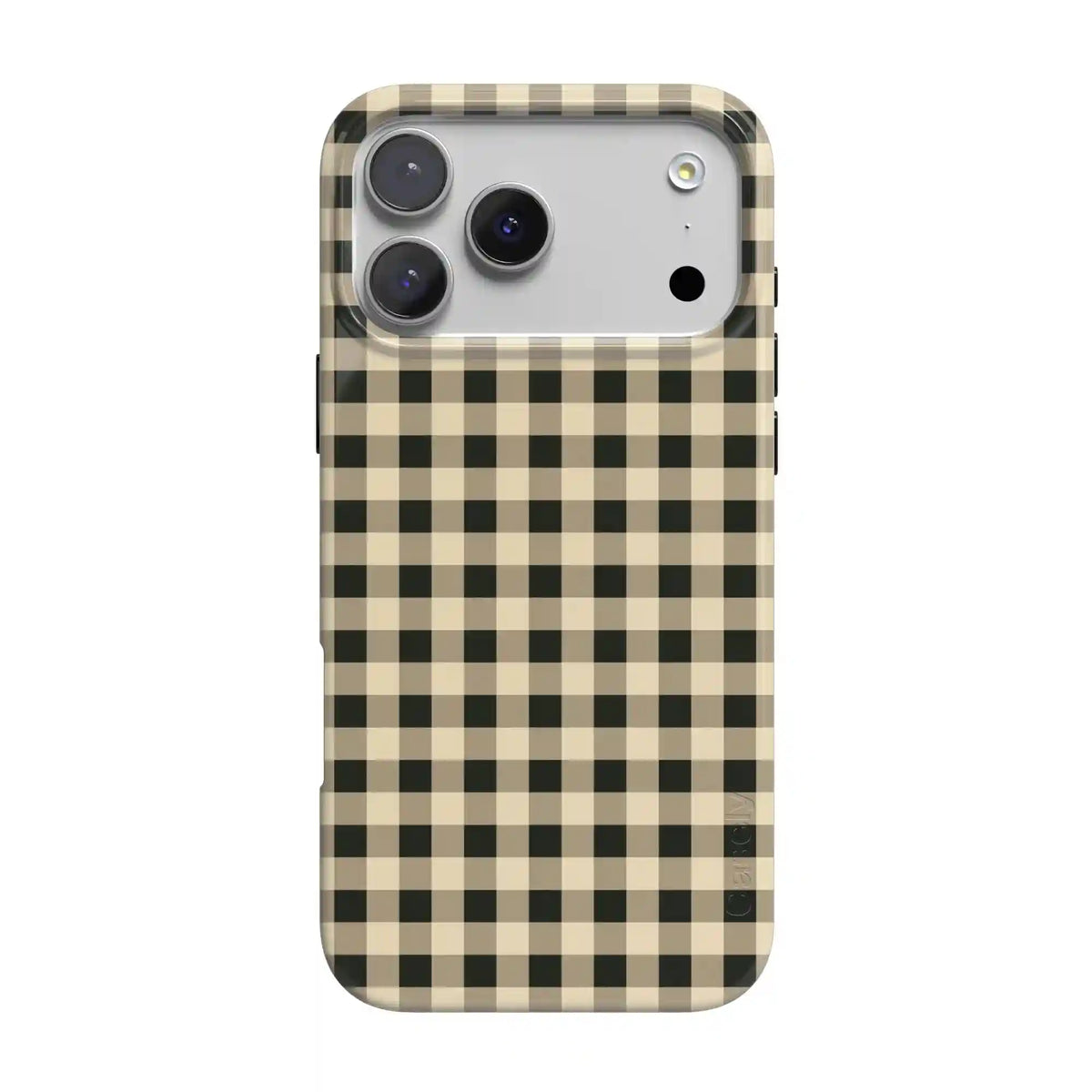 Cedar Lane | Black & Cream Gingham Case