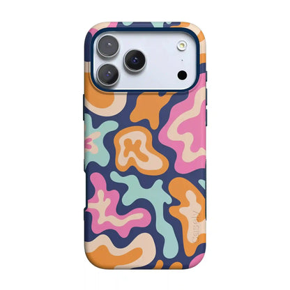 Midnight Color Splash | Abstract Retro Case