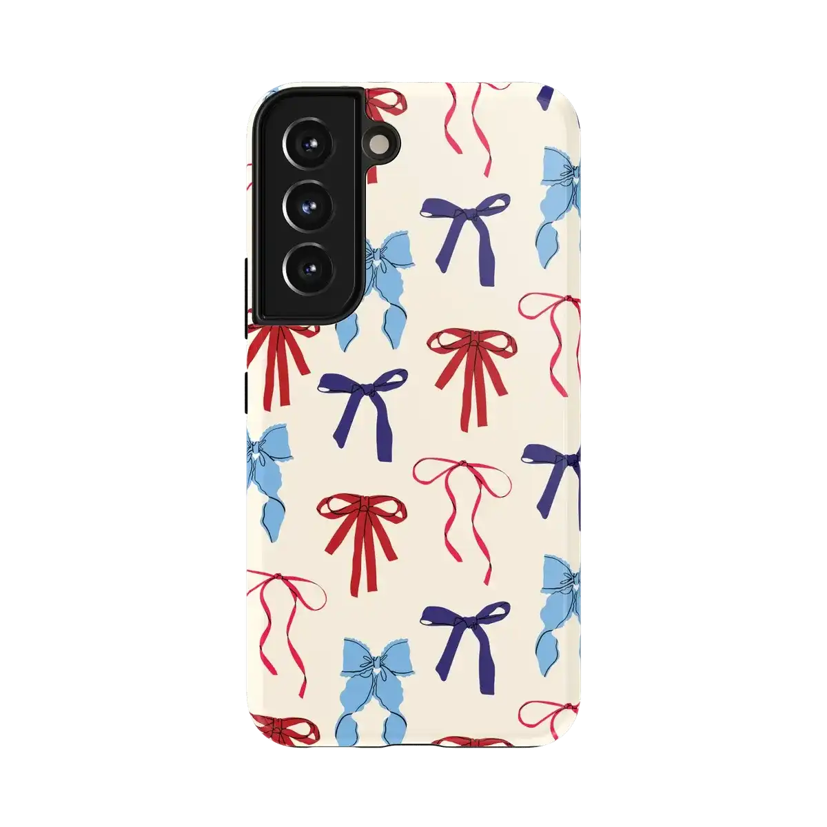 American Girlie | Red White & Blue Bows Case