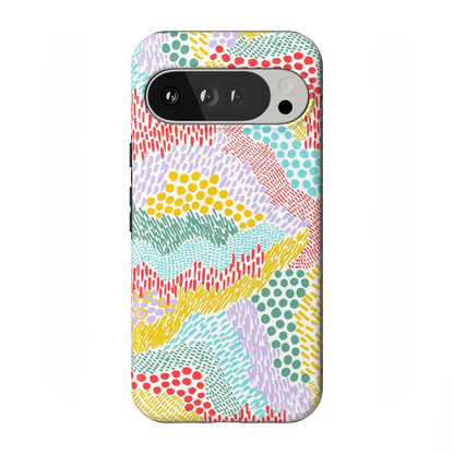 Color Me Happy | Pattern Colorblock Case