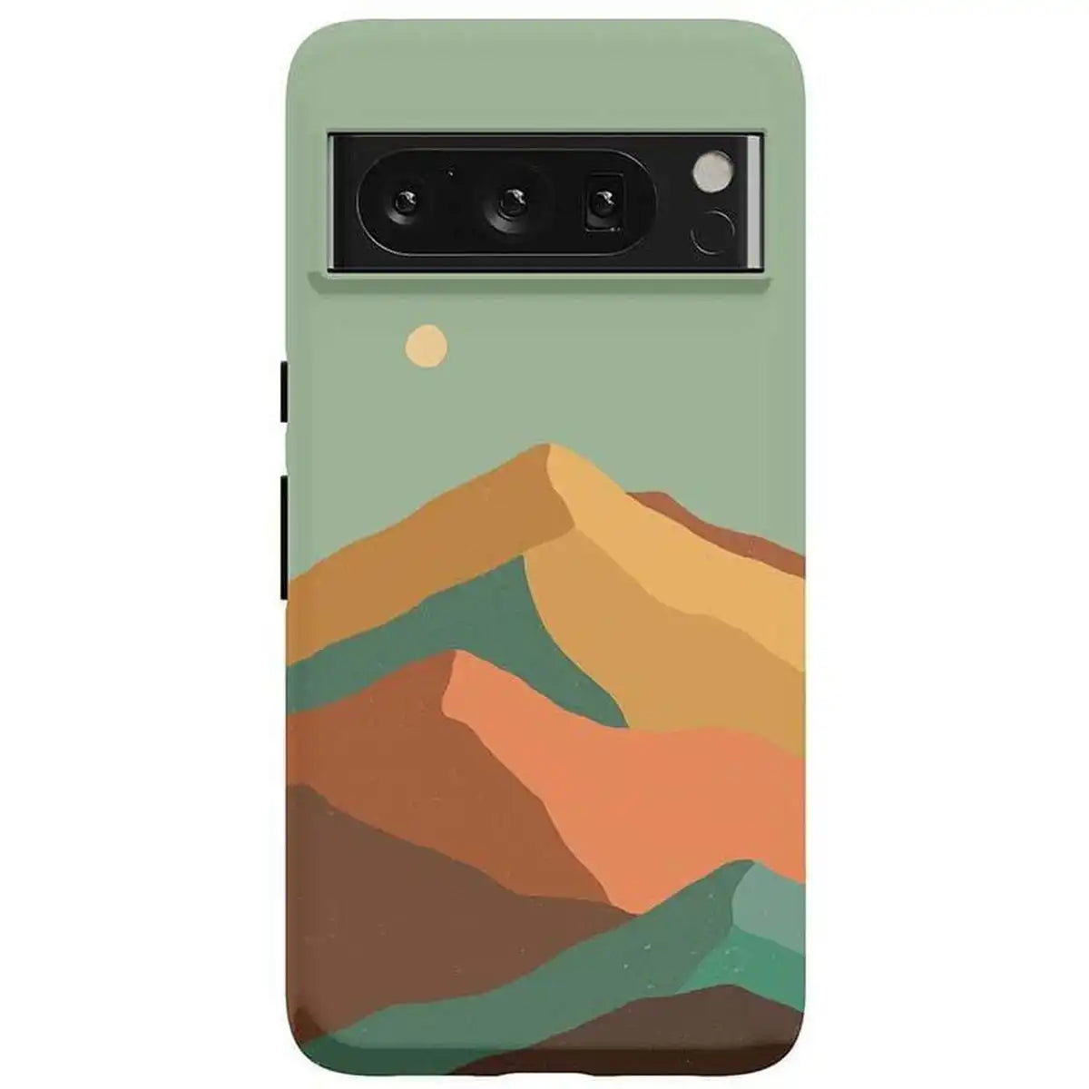 Endless Peaks | Colorblock Mountain Google Pixel Case