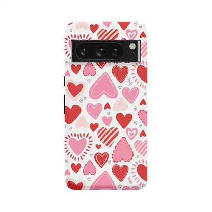 Love Struck | Heart Stickers Case